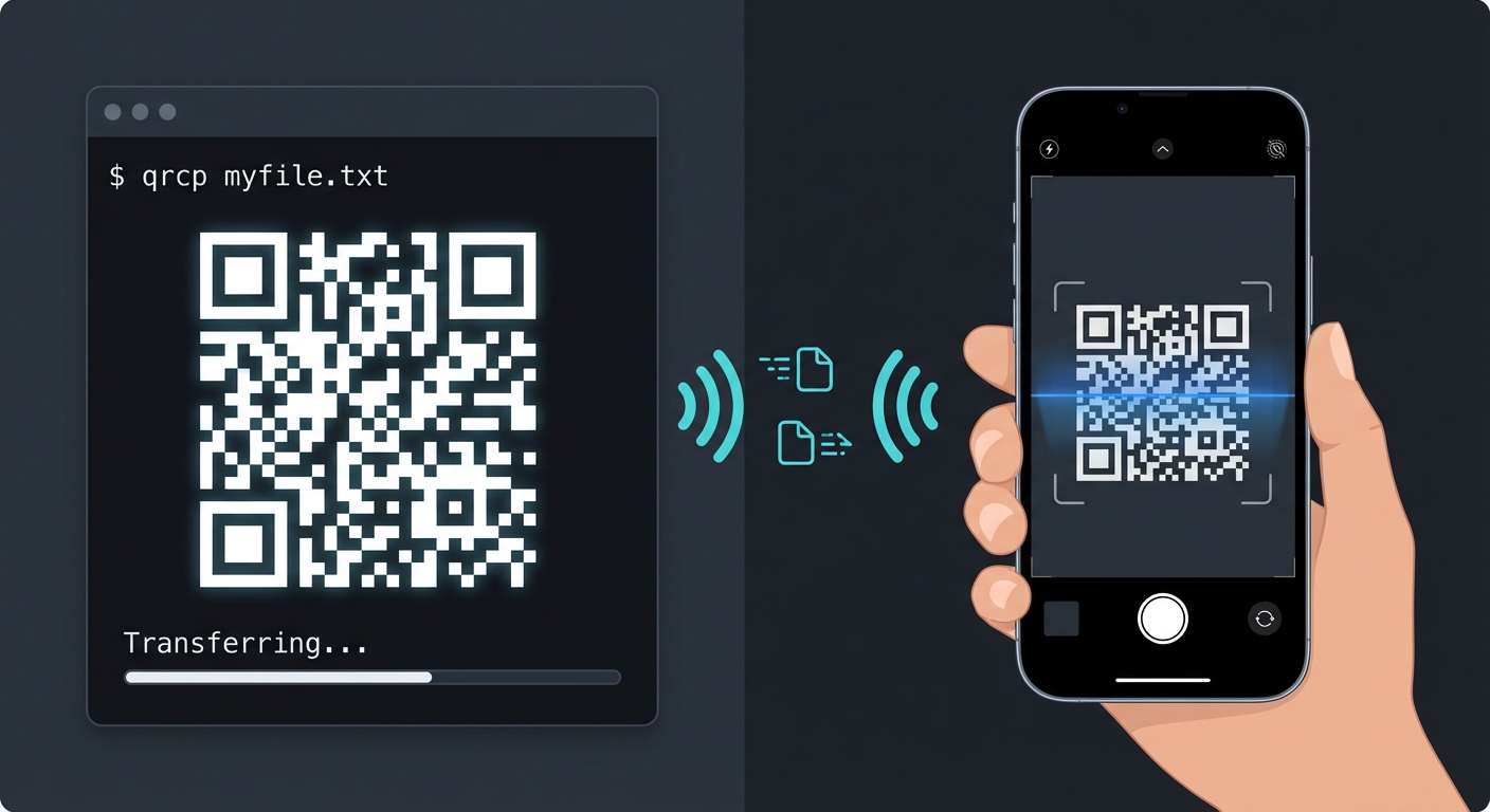 QRCP: The Terminal Tool That Makes File Transfer Magical